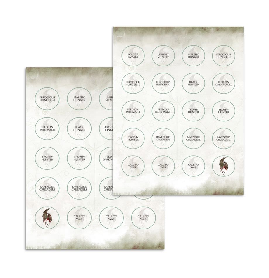 WARSCROLL CARDS: FLESH-EATER COURTS (ESPAÑOL)5