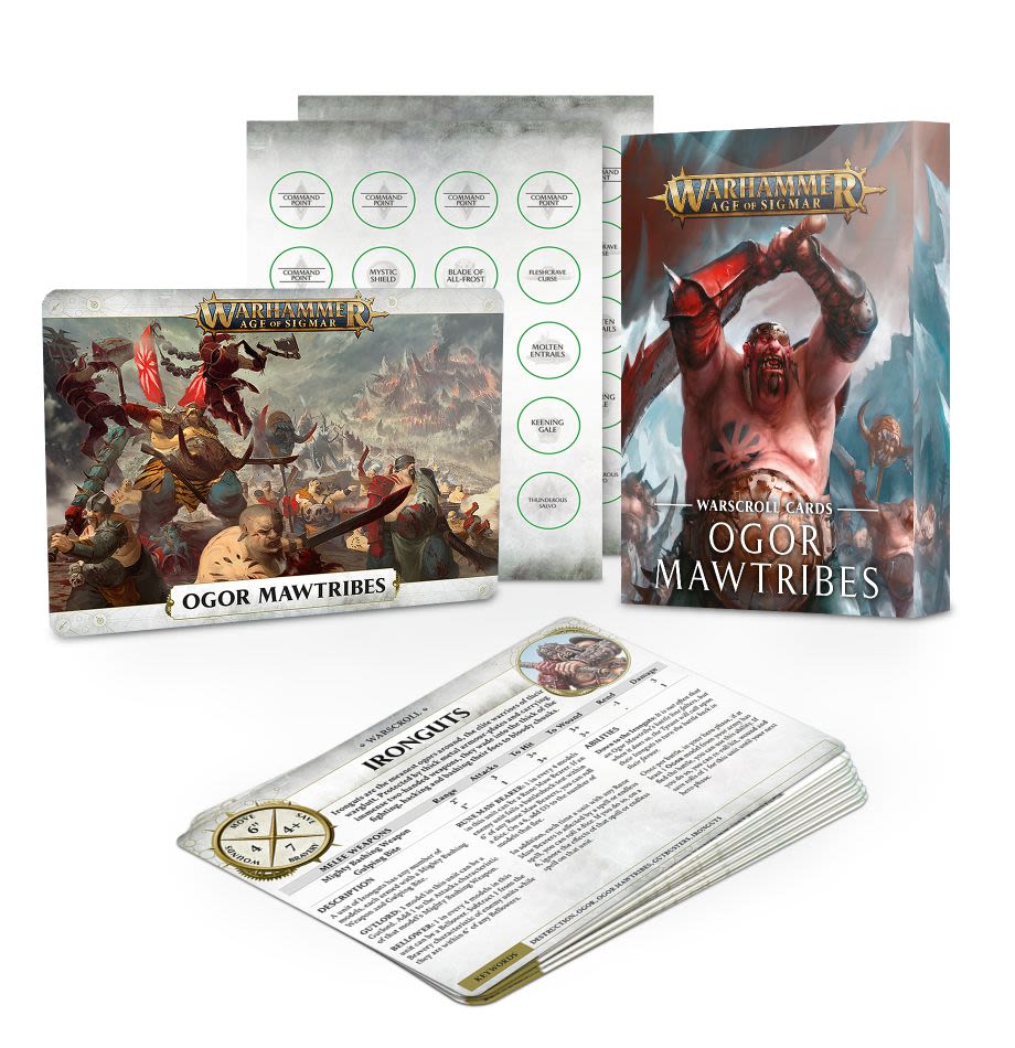 WARSCROLL CARDS: OGOR MAWTRIBES (INGLES)1
