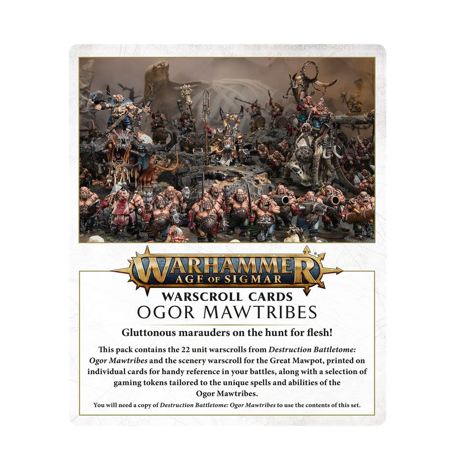 WARSCROLL CARDS: OGOR MAWTRIBES (INGLES)5