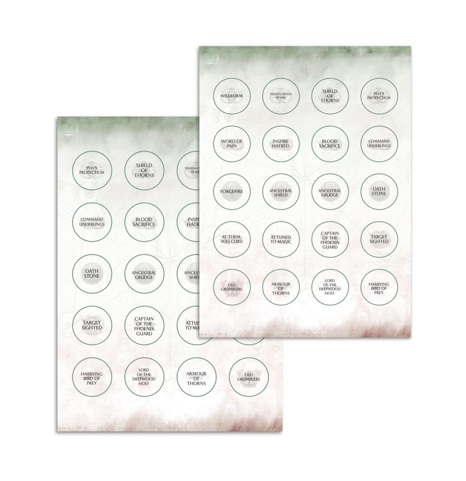 WARSCROLL CARDS: CITIES OF SIGMAR (INGLES)4