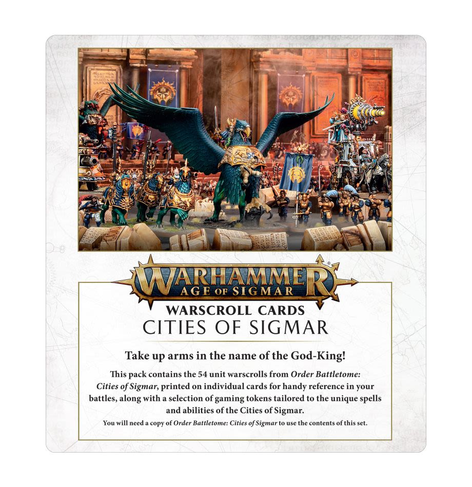 WARSCROLL CARDS: CITIES OF SIGMAR (INGLES)6