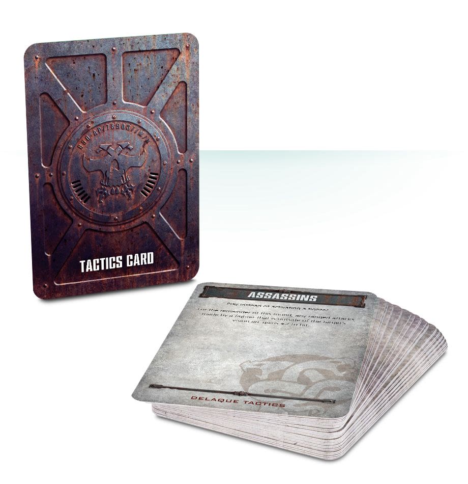 NECROMUNDA: DELAQUE GANG CARDS (INGLES)3