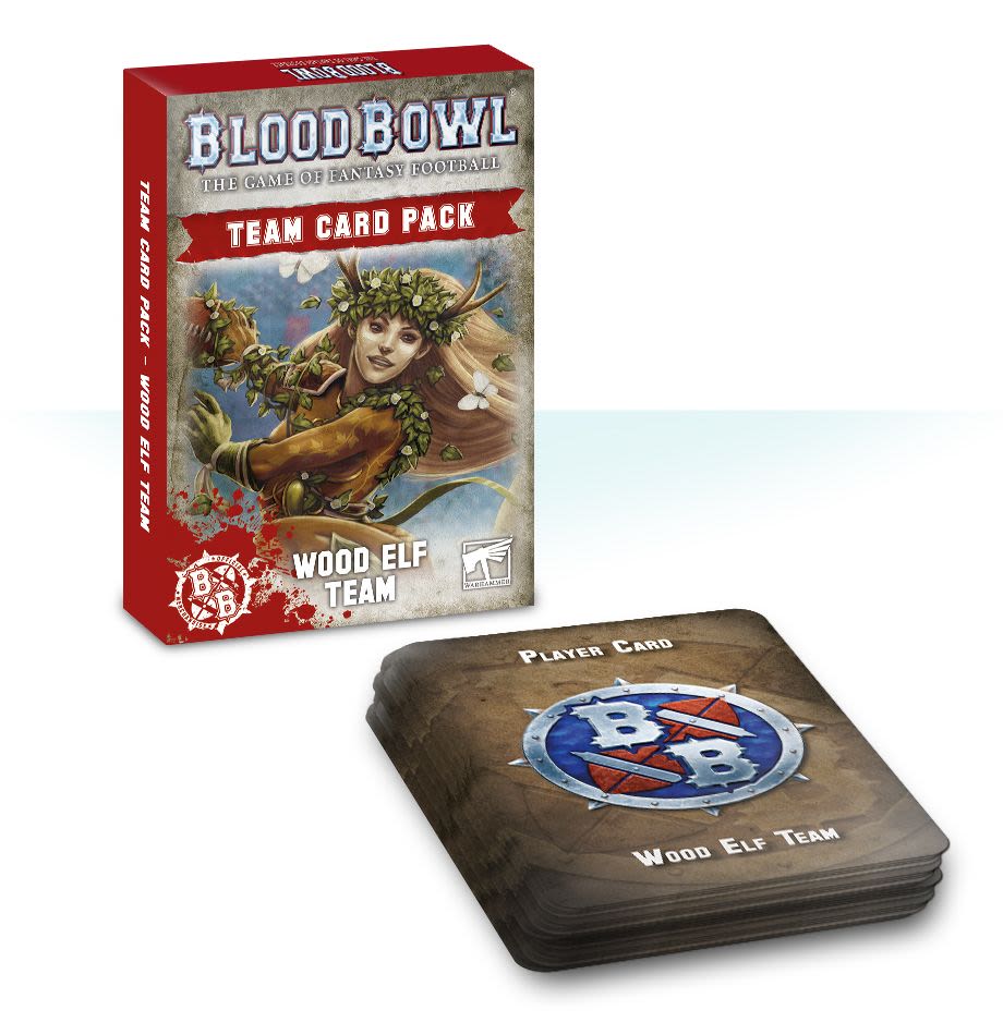 BLOOD BOWL: WOOD ELVES CARD PACK (INGLES)1