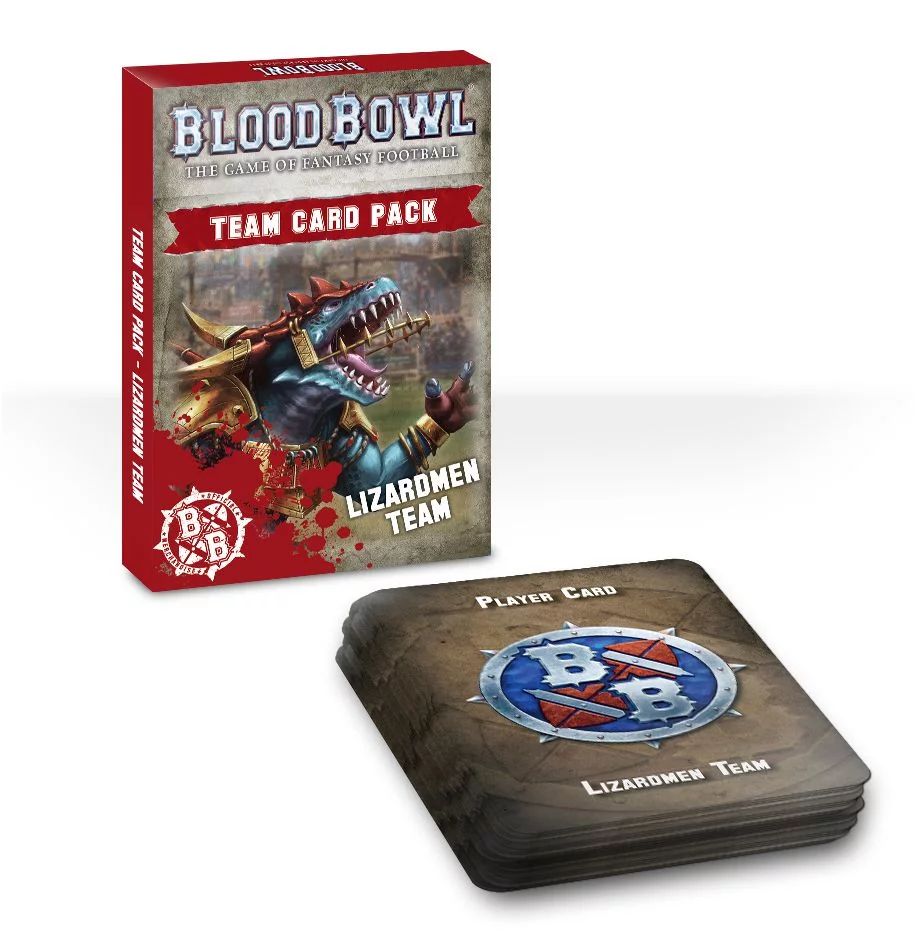BLOOD BOWL: LIZARDMEN TEAM CARD PACK1