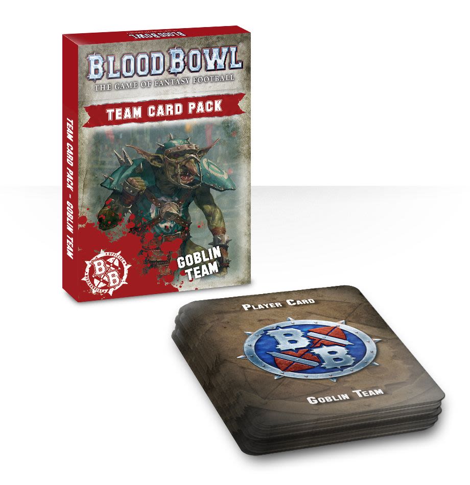 BLOOD BOWL GOBLIN TEAM CARD PACK (INGLES)1