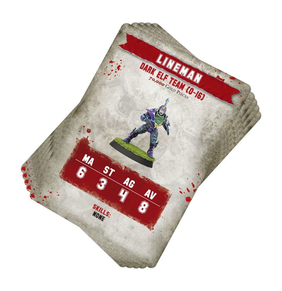 BLOOD BOWL: DARK ELF TEAM CARDS (SPA)2