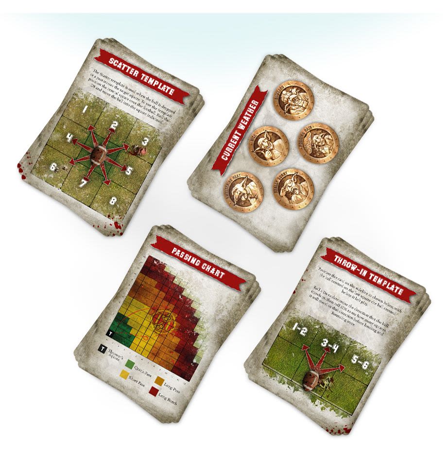 BLOOD BOWL: INDUCEMENTS CARDS (INGLES)3