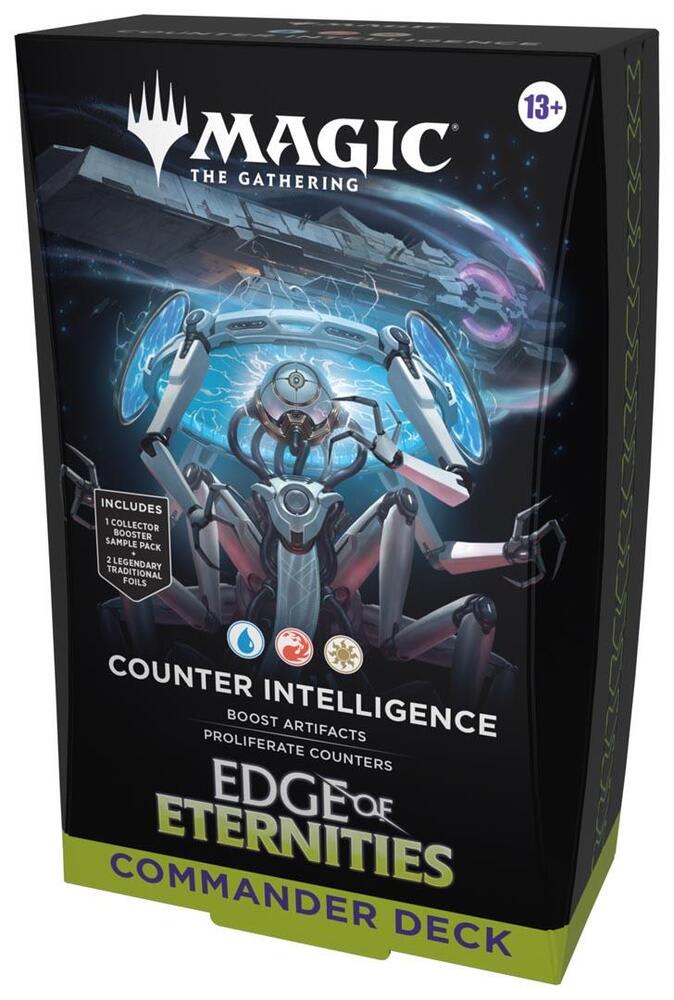 MTG: EDGE OF ETERNITIES COMMANDER DECK - COUNTER INTELLIGENCE1