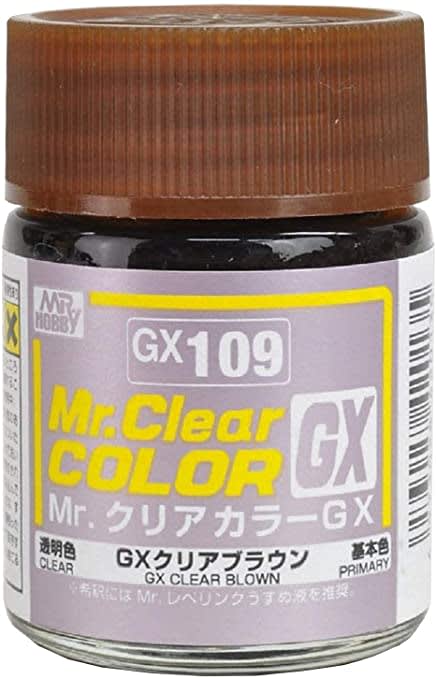 MR.CLEAR COLOR GX BROWN1