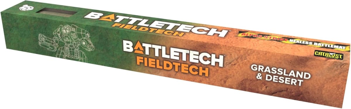 BattleTech: Battle Mat- Grasslands Desert1