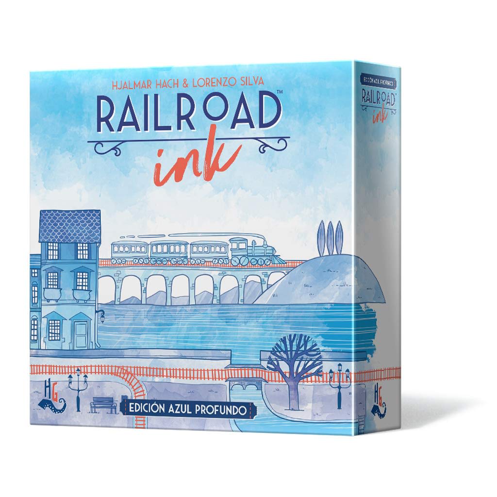 RAILROAD INK - EDICION AZUL PROFUNDO (ESPAÑOL)1