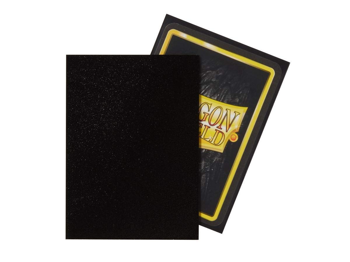 DRAGON SHIELD MATTE STANDARD SLEEVES (100) BLACK NON GLARE2