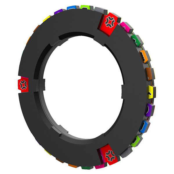 MULTI-RING: ROTATING CONDITION/HEALTH TRACKER RINGS (10CT)2