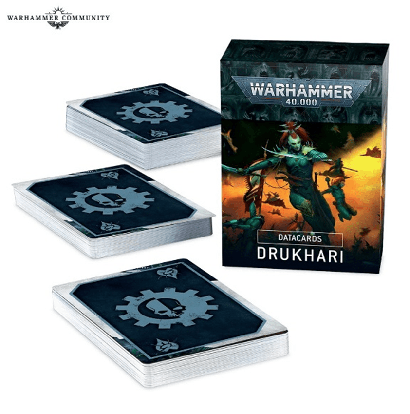 DATACARDS: DRUKHARI 9TH ED (SPANISH)1