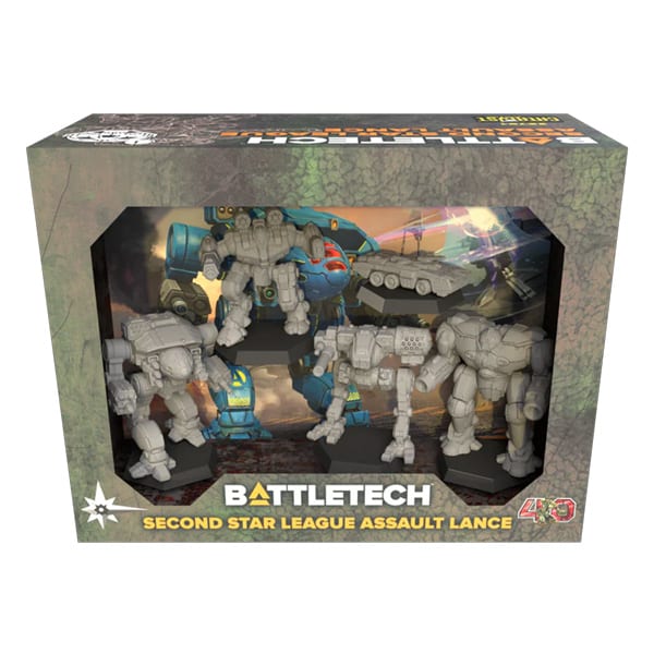 BATTLETECH: SECOND STAR LEAGUE ASSAULT LANCE FORCEPACK1