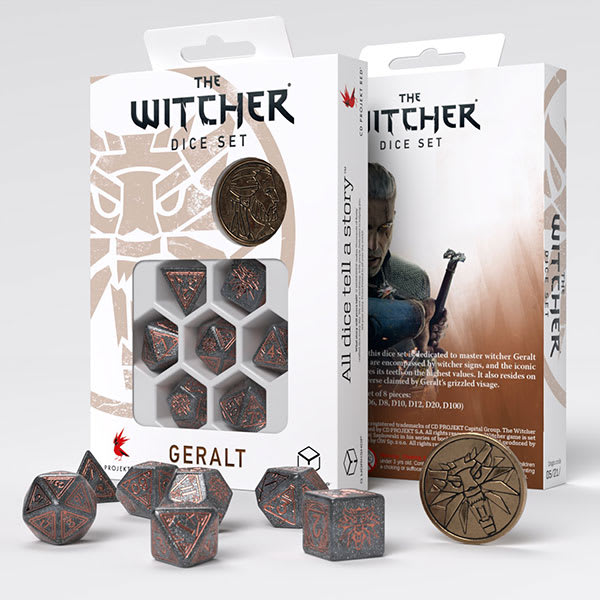 THE WITCHER DICE SET GERALT PRICE OF NEUTRALITY1