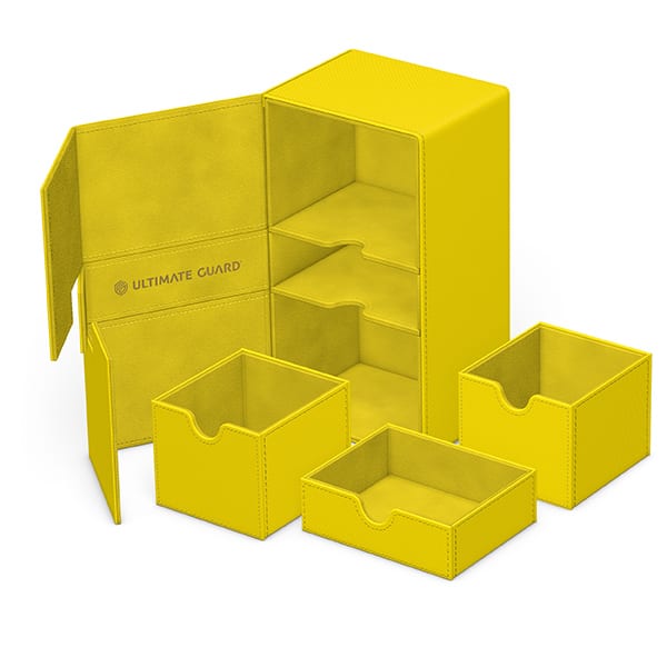DECK CASE: TWIN FLIPNTRAY 200+ STANDARD SIZE XENOSKIN- SUMMER EDITION- DANDELION1
