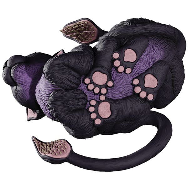 D&D REPLICAS OF THE REALMS: DISPLACER BEAST KITTEN LIFE-SIZED FIGURE1