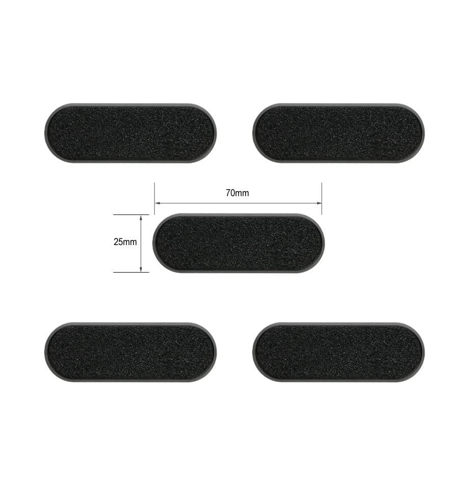 CITADEL MINIATURE BASES: 70X25MM OVAL BASES1