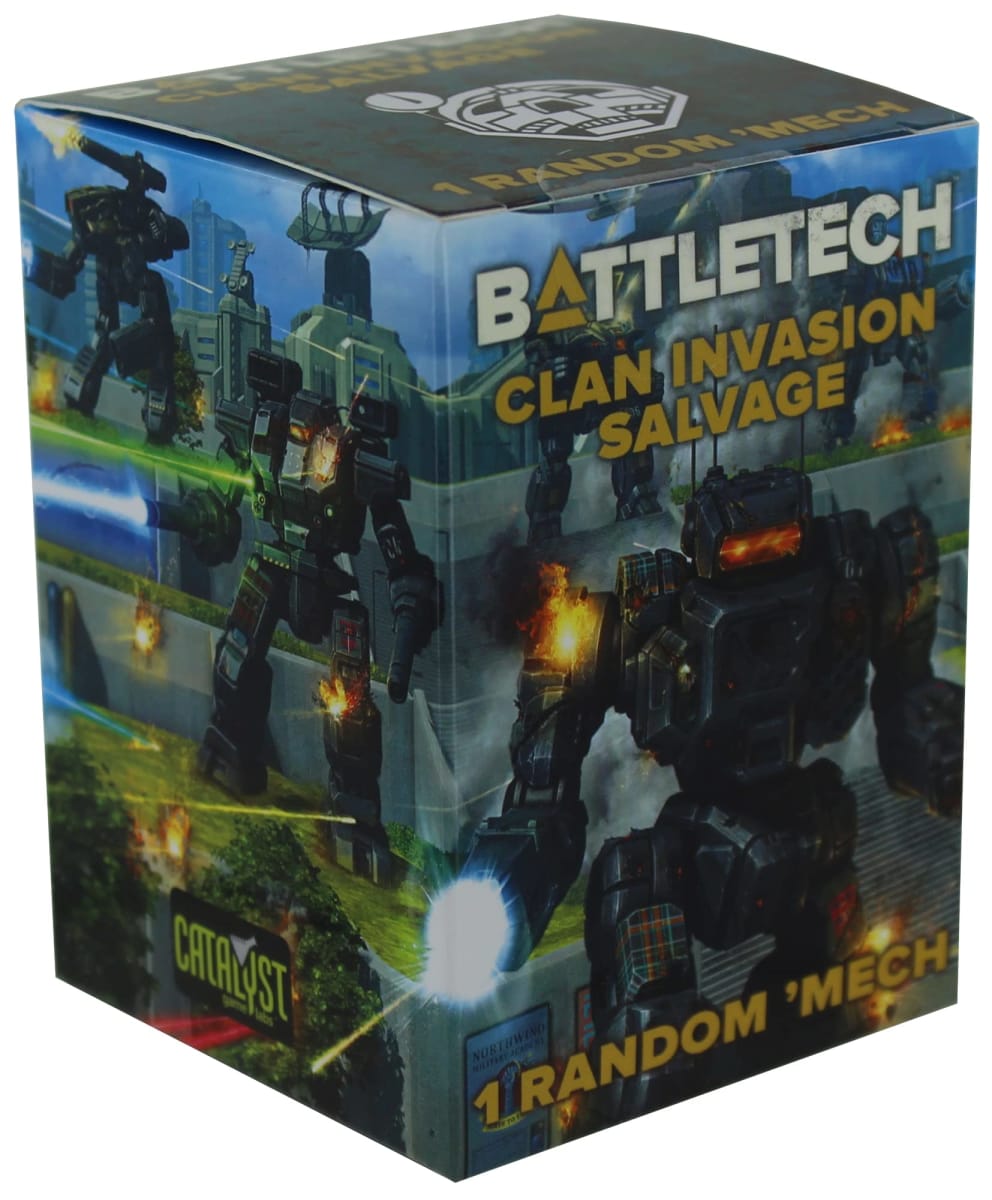 SALVAGE BOXES CLAN INVASION (BATTLEMECHS)1