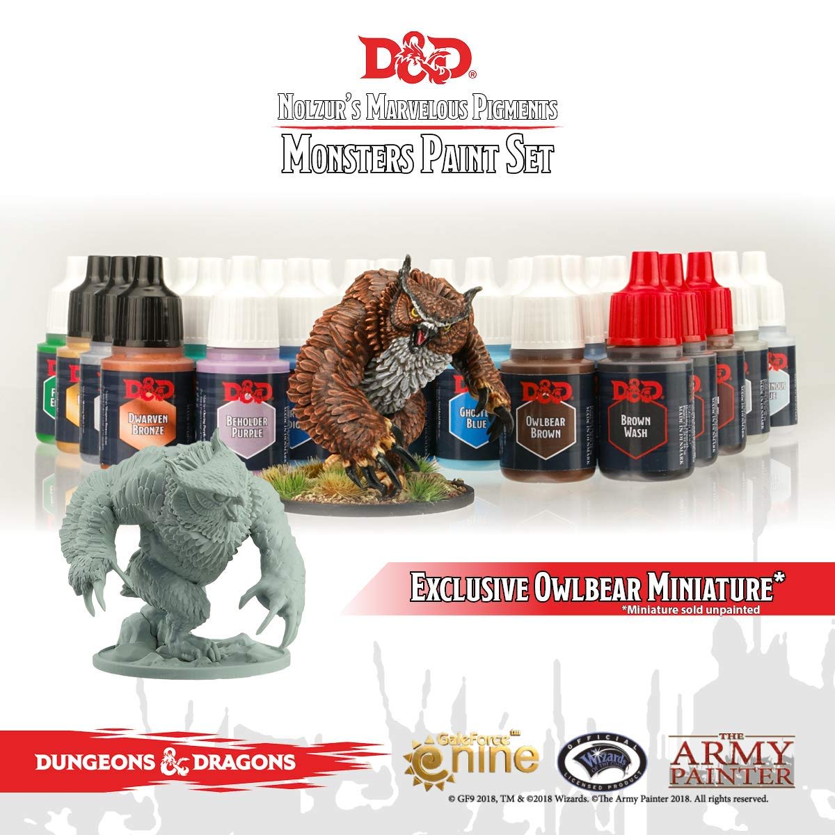 ARMY-PAINTER: PAINT SET D&D MONSTERS PAINT SET4