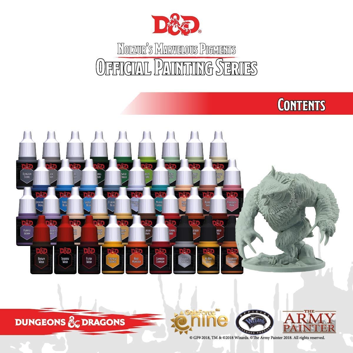 ARMY-PAINTER: PAINT SET D&D MONSTERS PAINT SET2