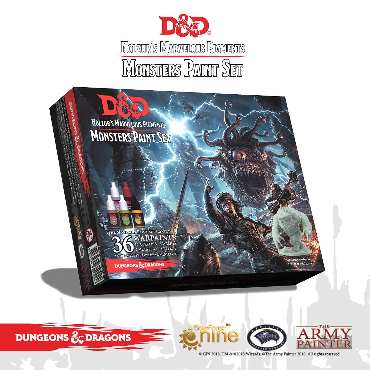 ARMY-PAINTER: PAINT SET D&D MONSTERS PAINT SET1