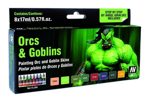 GAME COLOR SET ORCS & GOBLINS (8)1