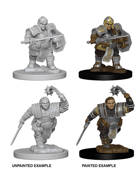 D&D NOLZUR'S MARVELOUS MINIATURES DWARF FEMALE FIGHTER1