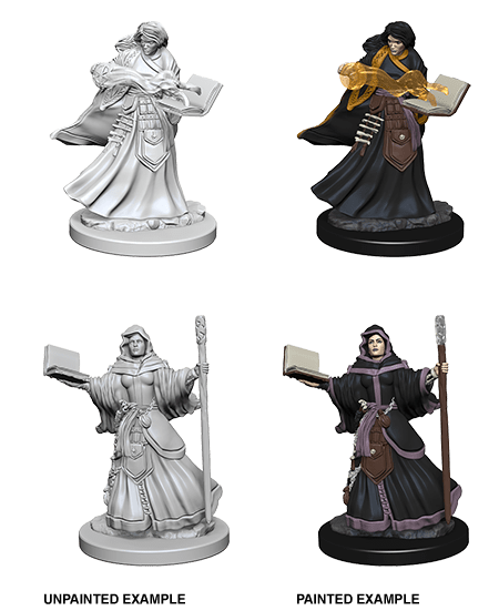 D&D NOLZUR'S MARVELOUS UNPAINTED MINIS HUMAN FEMALE WIZARD1