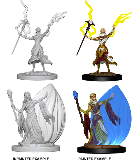 D&D NOLZUR'S MARVELOUS UNPAINTED MINIS ELF FEMALE WIZARD1