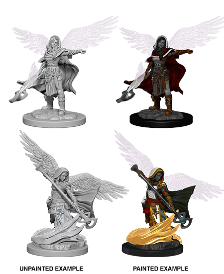 D&D NOLZUR'S MARVELOUS UNPAINTED MINIS AASIMAR FEMALE WIZARD1