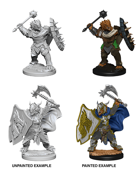 D&D NOLZUR'S MARVELOUS UNPAINTED MINIS DRAGONBORN MALE PALADIN1