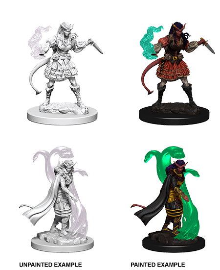 D&D NOLZUR'S MARVELOUS UNPAINTED MINIS TIEFLING FEMALE SORCERER1