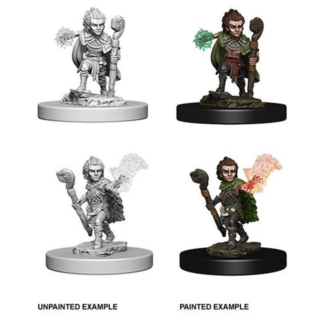 PATHFINDER DEEP CUTS UNPAINTED MINIATURES GNOME MALE DRUID1