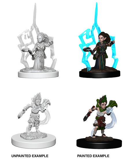 PATHFINDER DEEP CUTS UNPAINTED MINIATURES GNOME FEMALE DRUID1