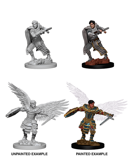 D&D NOLZUR'S MARVELOUS MINIATURES MALE AASIMAR FIGHTER1