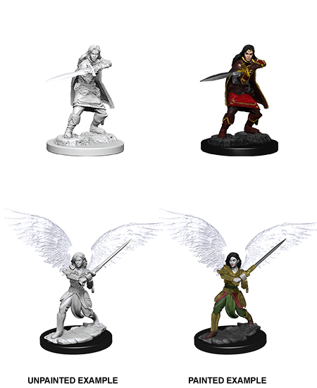 D&D NOLZUR'S MARVELOUS MINIATURES FEMALE AASIMAR FIGHTER1