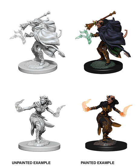 D&D NOLZUR'S MARVELOUS MINIATURES FEMALE TIEFLING WARLOCK1