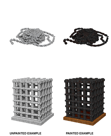 WIZKIDS DEEP CUTS MINIATURES CAGE & CHAINS1