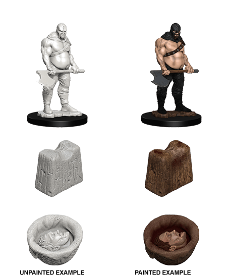 WIZKIDS DEEP CUTS MINIATURES EXECUTIONER & CHOPPING BLOCK1
