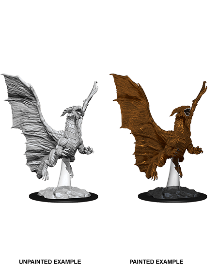 D&D NOLZUR'S MARVELOUS MINIATURES YOUNG COPPER DRAGON1