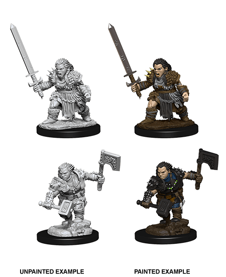PATHFINDER DEEP CUTS FEMALE DWARF BARBARIAN1