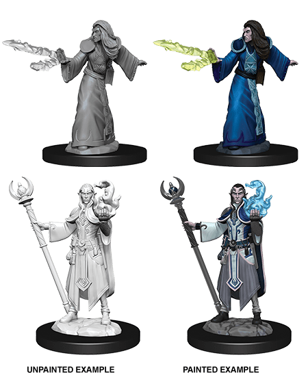 D&D NOLZUR'S MARVELOUS MINIATURES MALE ELF WIZARD1