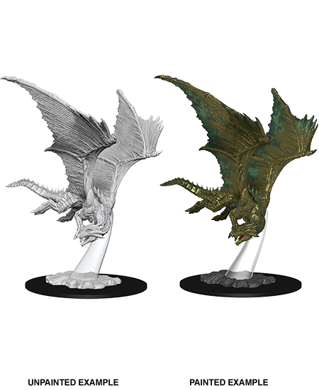 D&D NOLZUR'S MARVELOUS MINIATURES YOUNG BRONZE DRAGON1