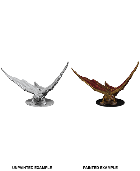 D&D NOLZUR'S MARVELOUS MINIATURES YOUNG BRASS DRAGON1