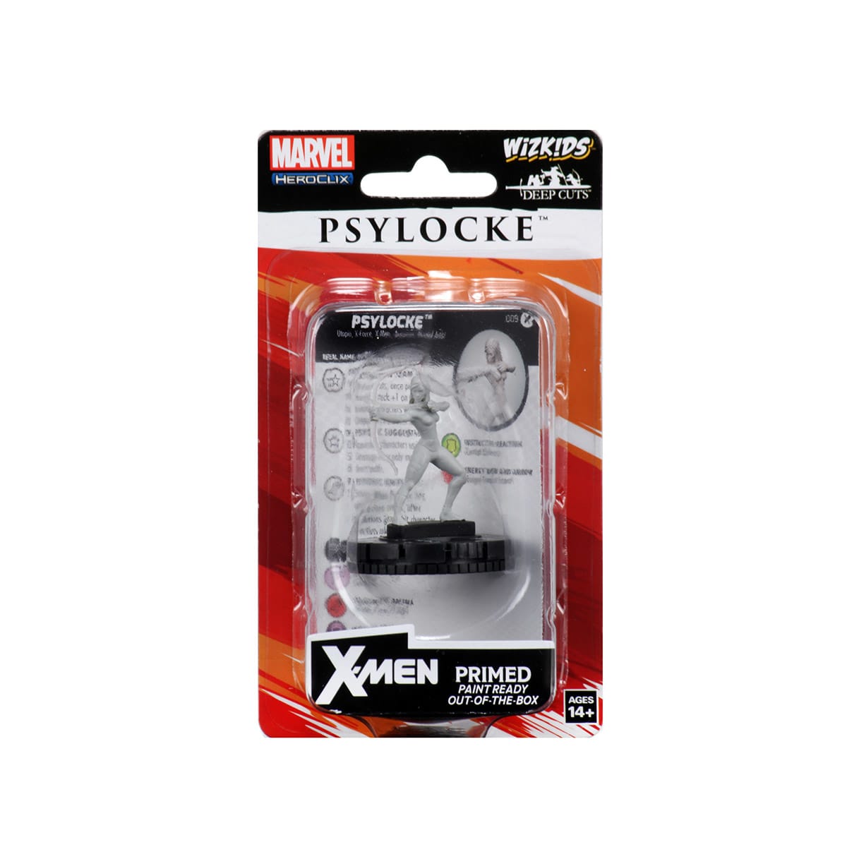 MARVEL HEROCLIX DEEP CUTS UNPAINTED MINIATURES PSYLOCKE1