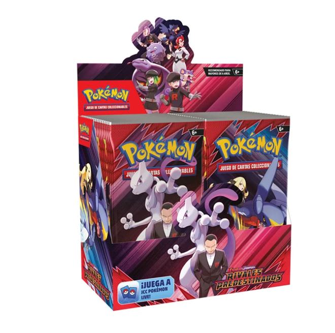 POKEMON TCG: SPANISH SCARLET & VIOLET 10 DESTINED RIVALS- BOOSTER DISPLAY1