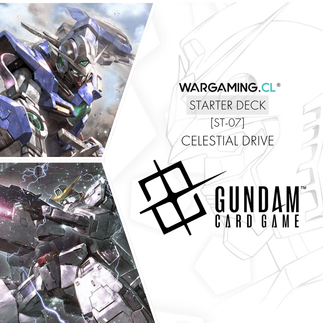 GUNDAM CARD GAME: STARTER DECK DISPLAY- 07 CELESTIAL DRIVE [ST07]1