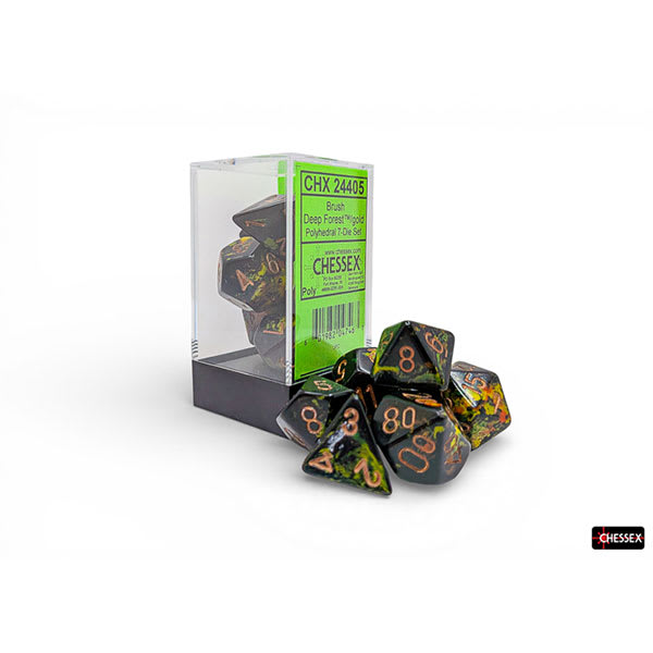 BRUSH DEEP FOREST - GOLD 7-DIE SET1